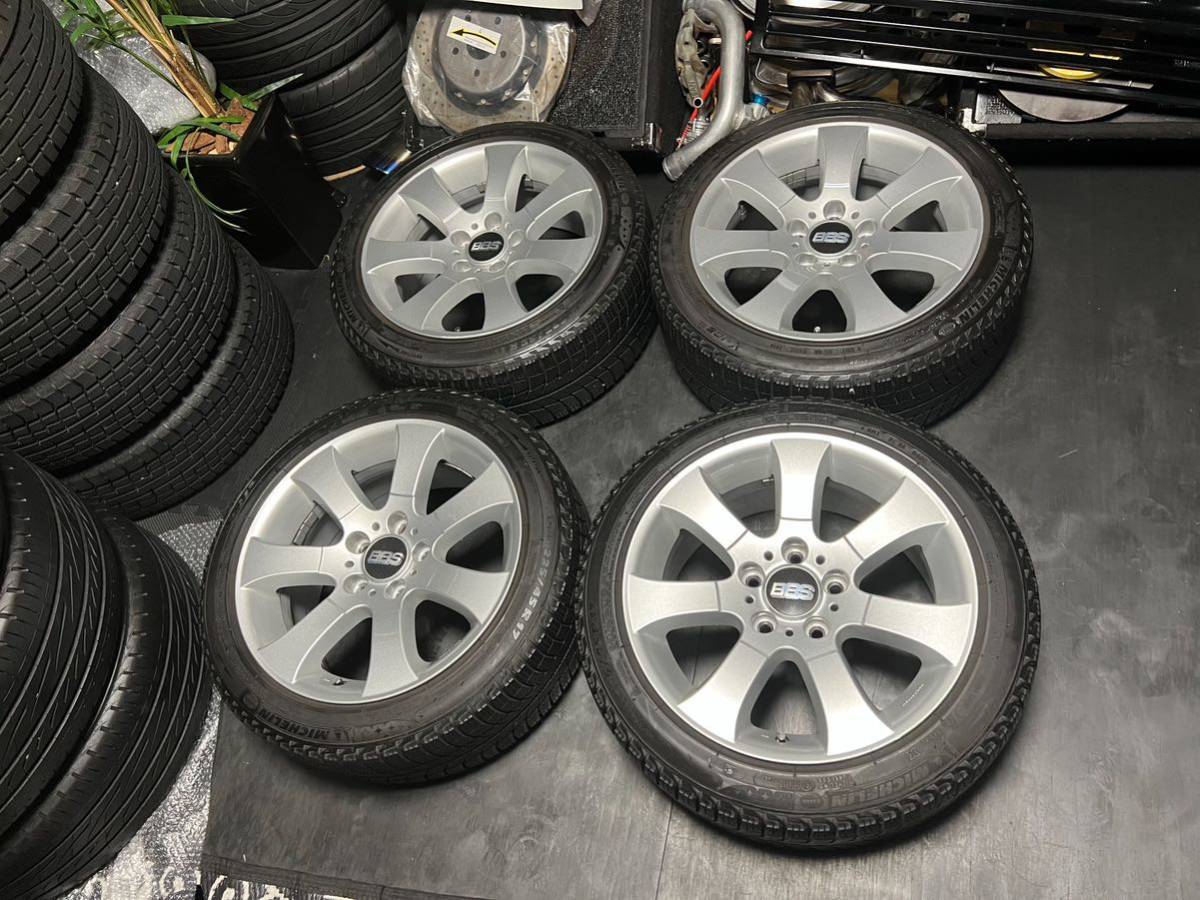 BMW 純正OP BBS RD346 17インチ 8J＋34 PCD120 5穴 MICHELIN X-ICE 