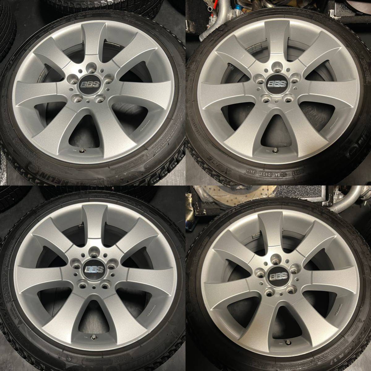 BMW 純正OP BBS RD346 17インチ 8J＋34 PCD120 5穴 MICHELIN X-ICE 