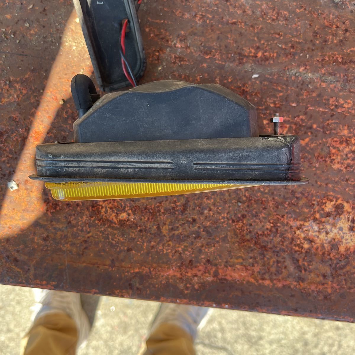 スバル サンバー kv3 kv4 ks3 ks4 フォグランプ 当時物 純正 イエローフォグ _6