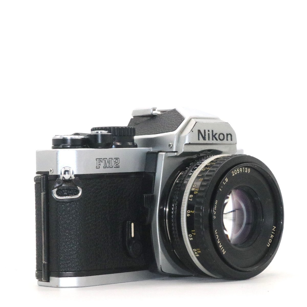 並品 Nikon New FM2 シルバー 820万台 Ais Ai-s Nikkor 50mm f1.8 パン