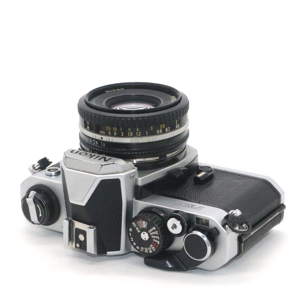 並品 Nikon New FM2 シルバー 820万台 Ais Ai-s Nikkor 50mm f1.8 パン