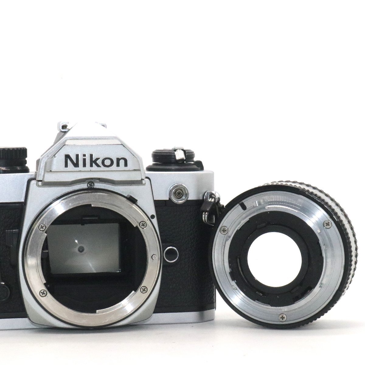 並品 Nikon New FM2 シルバー 820万台 Ais Ai-s Nikkor 50mm f1.8 パン