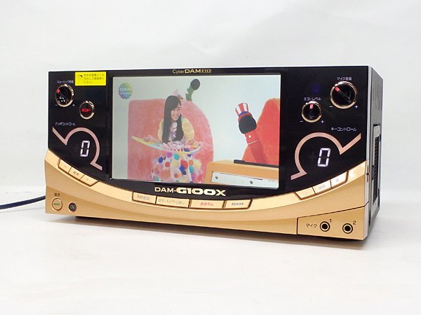 第一興商 DAM-G100X Cyber DAM HD 通信カラオケ 閉局確認済 No.2