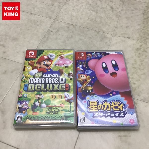 1円〜 Nintendo Switch ソフト 星のカービィ スターアライズ、New