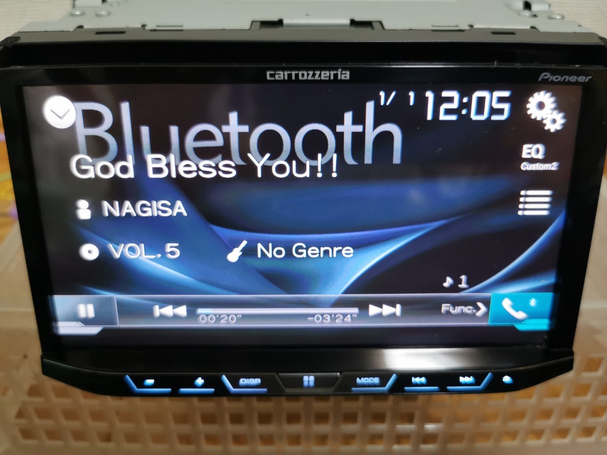 カロッツェリア carrozzeria FH-9200DVD CD DVD Bluetooth USB ,マイク