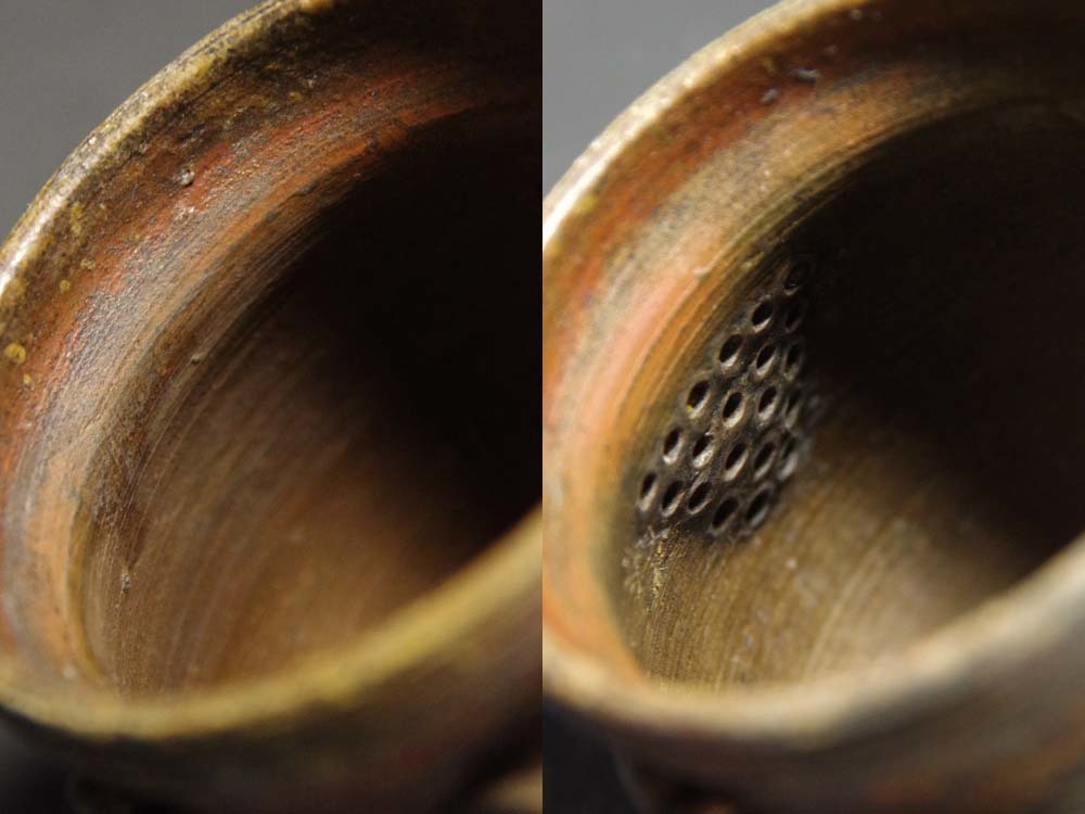 南蛮手岡安宮山人造茶瓶急須宝瓶泡瓶貴重名品茶道具煎茶道具茶陶茶人