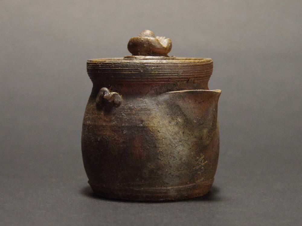 南蛮手岡安宮山人造茶瓶急須宝瓶泡瓶貴重名品茶道具煎茶道具