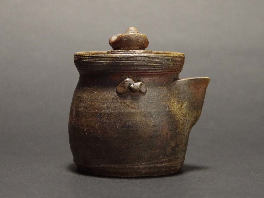 南蛮手岡安宮山人造茶瓶急須宝瓶泡瓶貴重名品茶道具煎茶道具