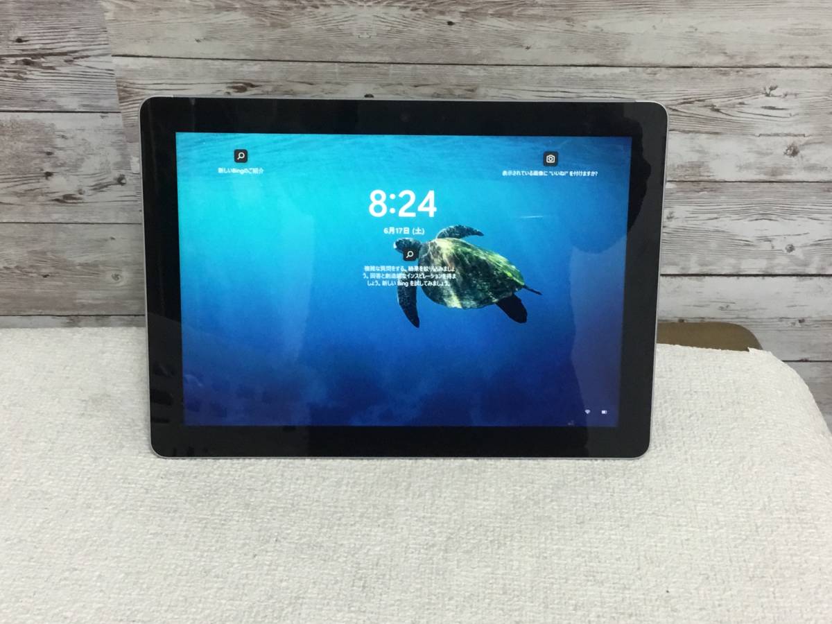 黄ばみ強めのためジャンク23/30☆Microsoft Surface Go 1824☆Pentium 