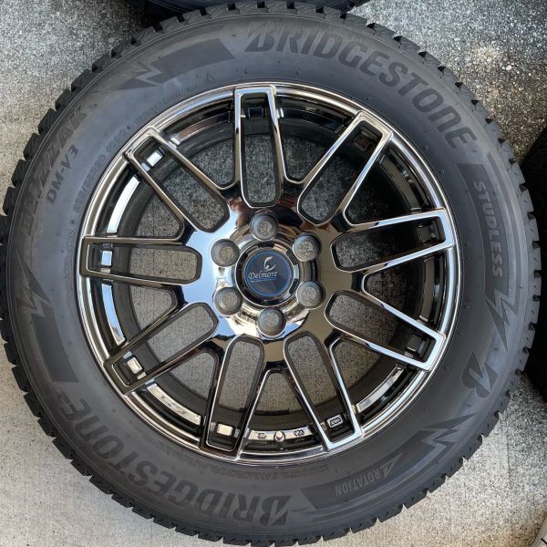 バリ溝 走行500km未満 LX ランクル 300系 スタッドレスタイヤホイール 