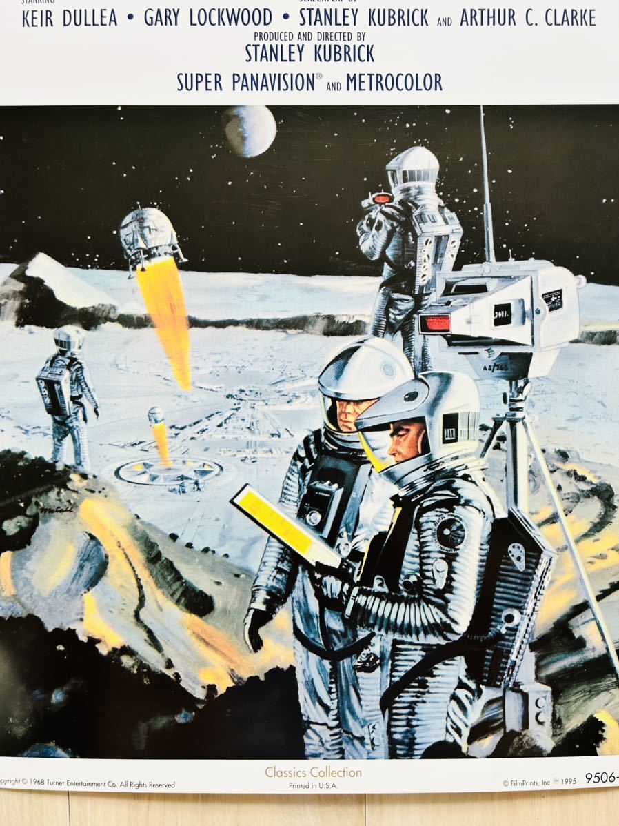 2001年宇宙の旅」1995年リバイバル公開時US版インサートサイズポスター