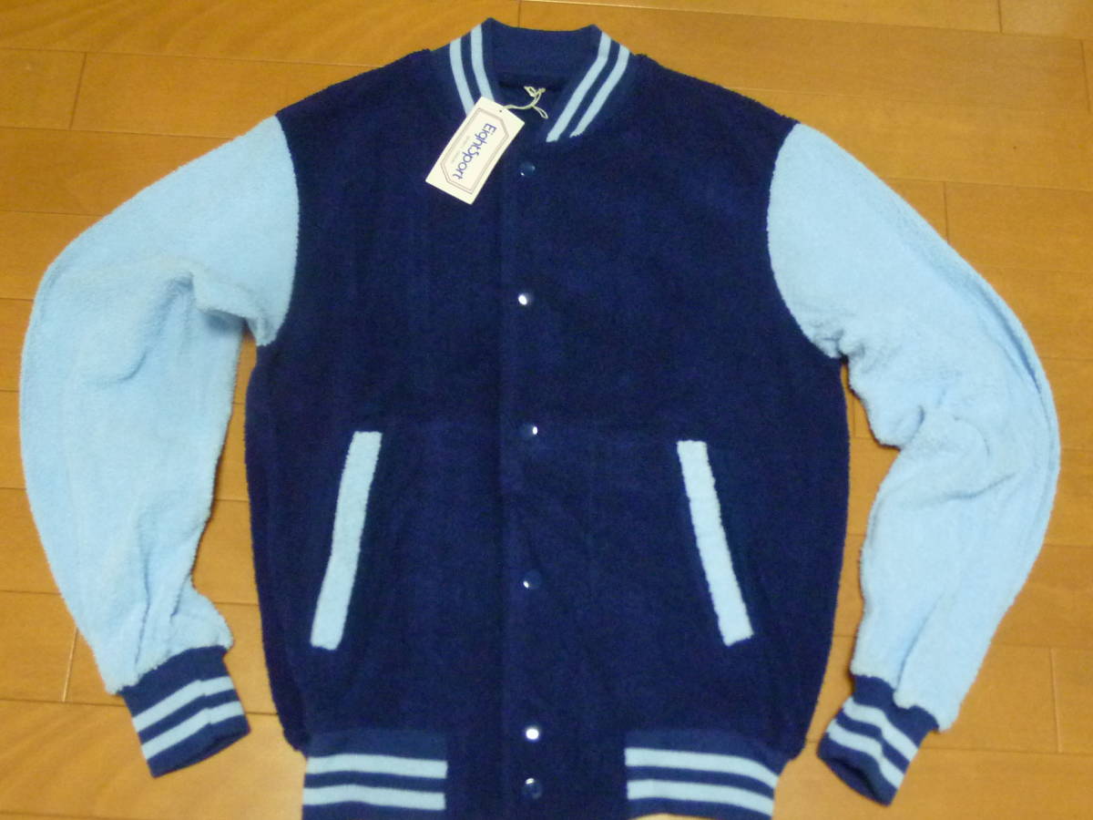 未使用品 昭和レトロ パイル地スタジャン Mサイズ 日本製 VAN JAC (M 