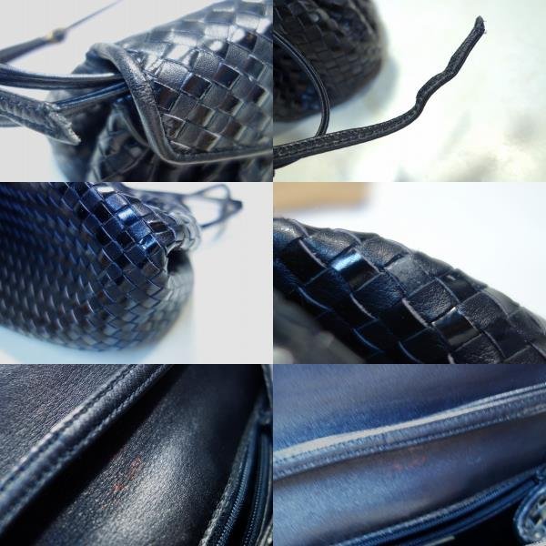 K10161【FENDI フェンディ】イントレチャート 編み込み ショルダー 