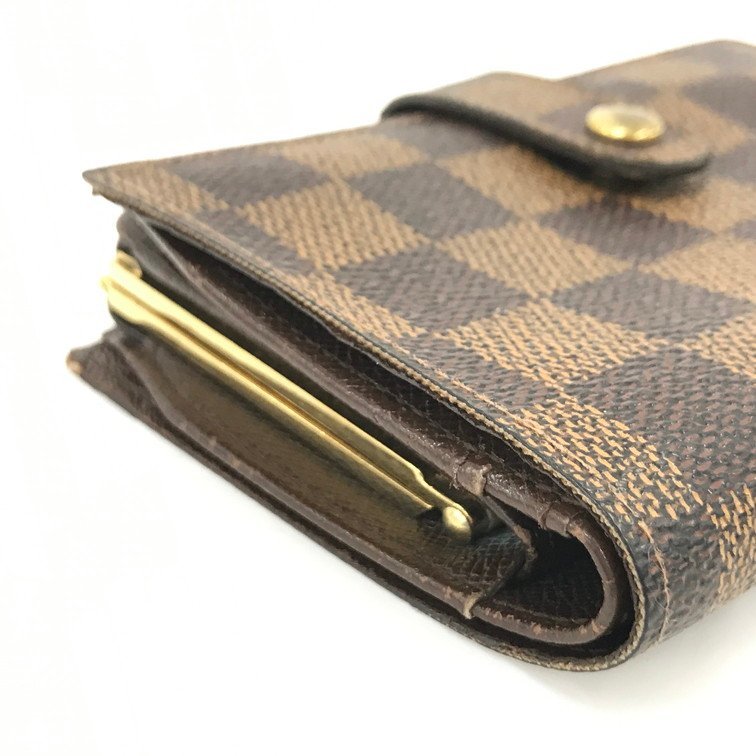 LOUIS VUITTON ルイヴィトン 財布 ダミエ ポルトモネビエ ヴィエノワ