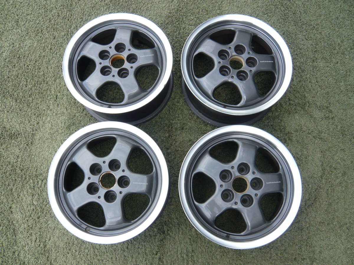 メーカー不明　15×6.5J ＋35 PCD114.3 5H　4本セット