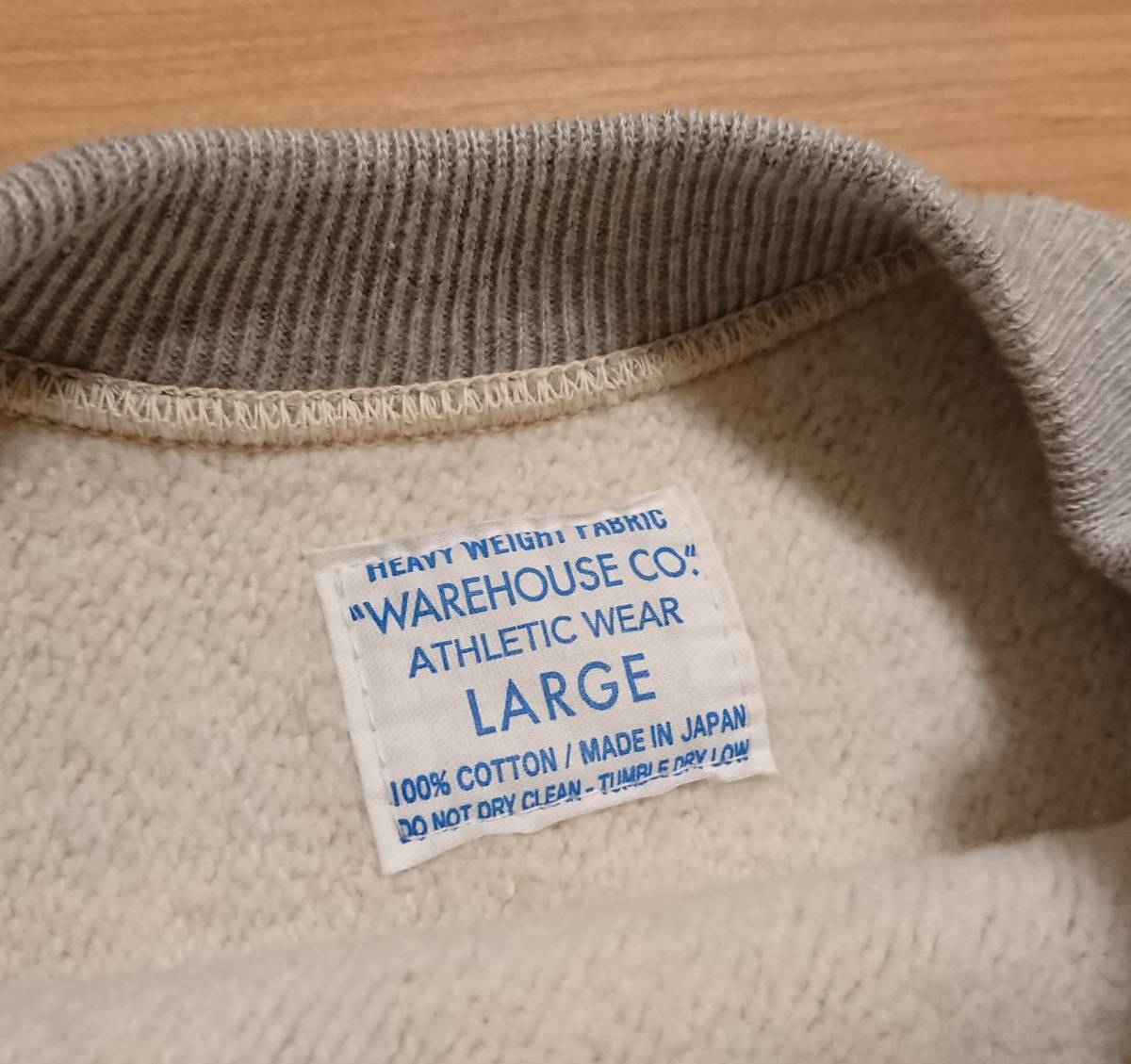 WAREHOUSE ウエアハウス Lot 483 LA リバースウィーブ スウェット 未 