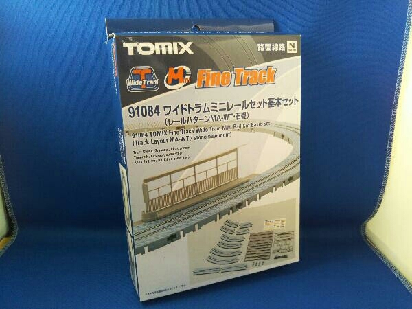 Nゲージ TOMIX 91084 ワイドトラムミニレールセット基本セット レール