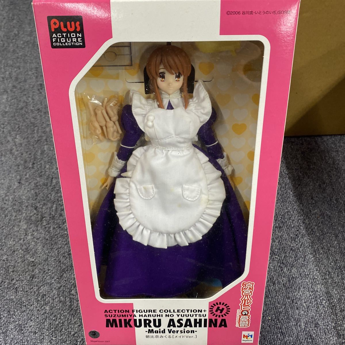 10388 アクションフィギュアコレクション+ 涼宮ハルヒの憂鬱 朝比奈みくる (メイドVer.)