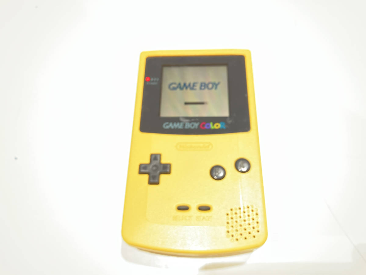 【※※※】ゲームボーイカラー イエロー ゲームボーイカラー イエロー 任天堂