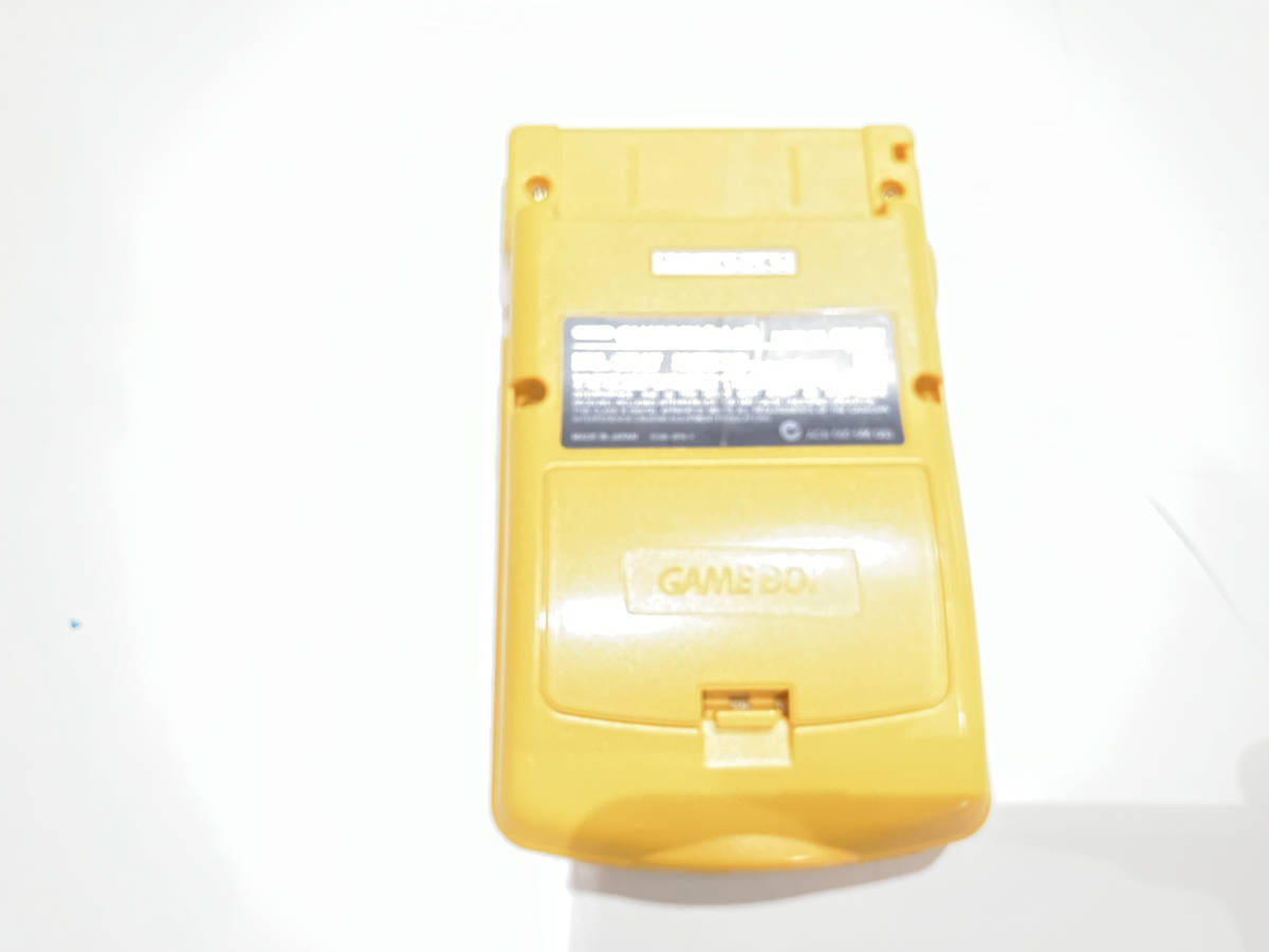 【※※※】ゲームボーイカラー イエロー ゲームボーイカラー イエロー 任天堂