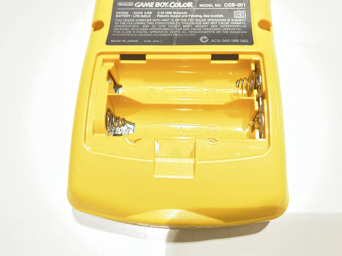 【※※※】ゲームボーイカラー イエロー ゲームボーイカラー イエロー 任天堂