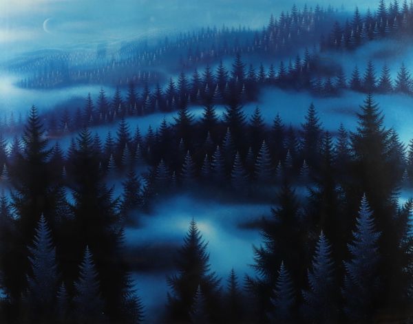 ジョン・ラッテンベリー ブルーキャニオンフォール 2008年 シルク