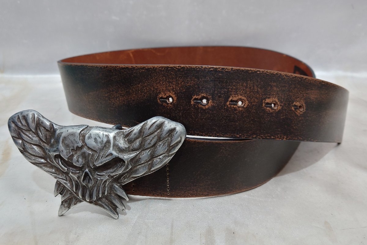 非売品】DIESEL × DEVIL MAY CRY 2 デビルメイクライ レザーベルト コラボ