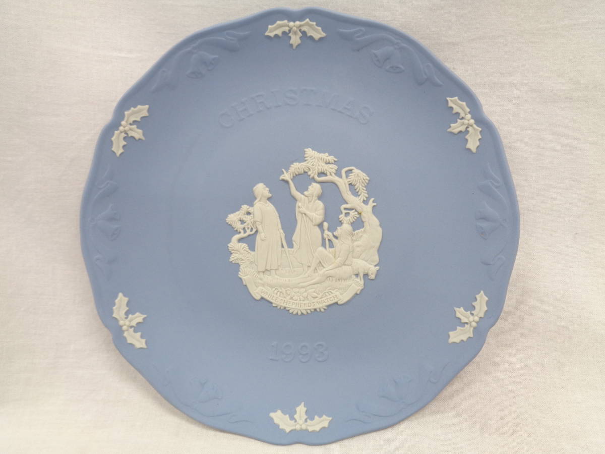 ☆WEDGWOOD ウェッジウッド ジャスパー ペールブルー プレート 6枚