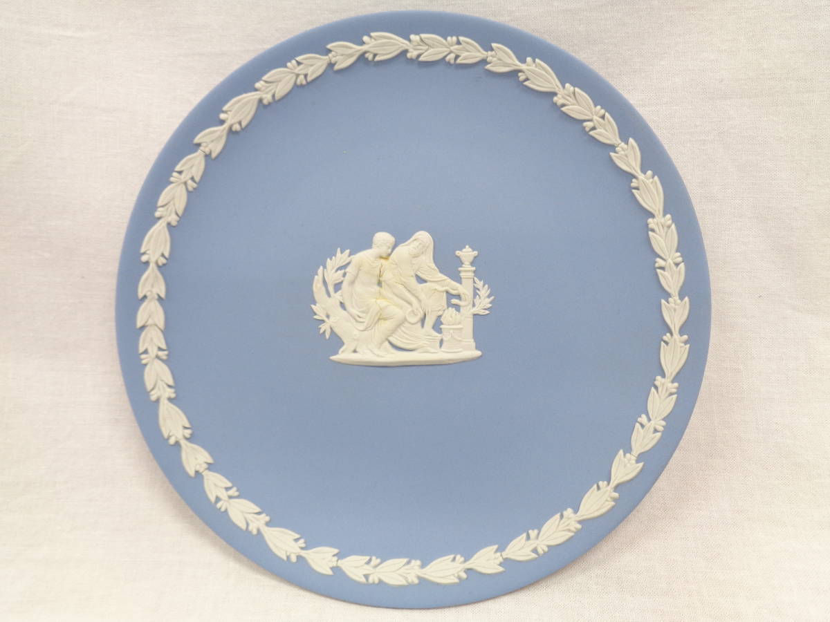 ☆WEDGWOOD ウェッジウッド ジャスパー ペールブルー プレート 6枚