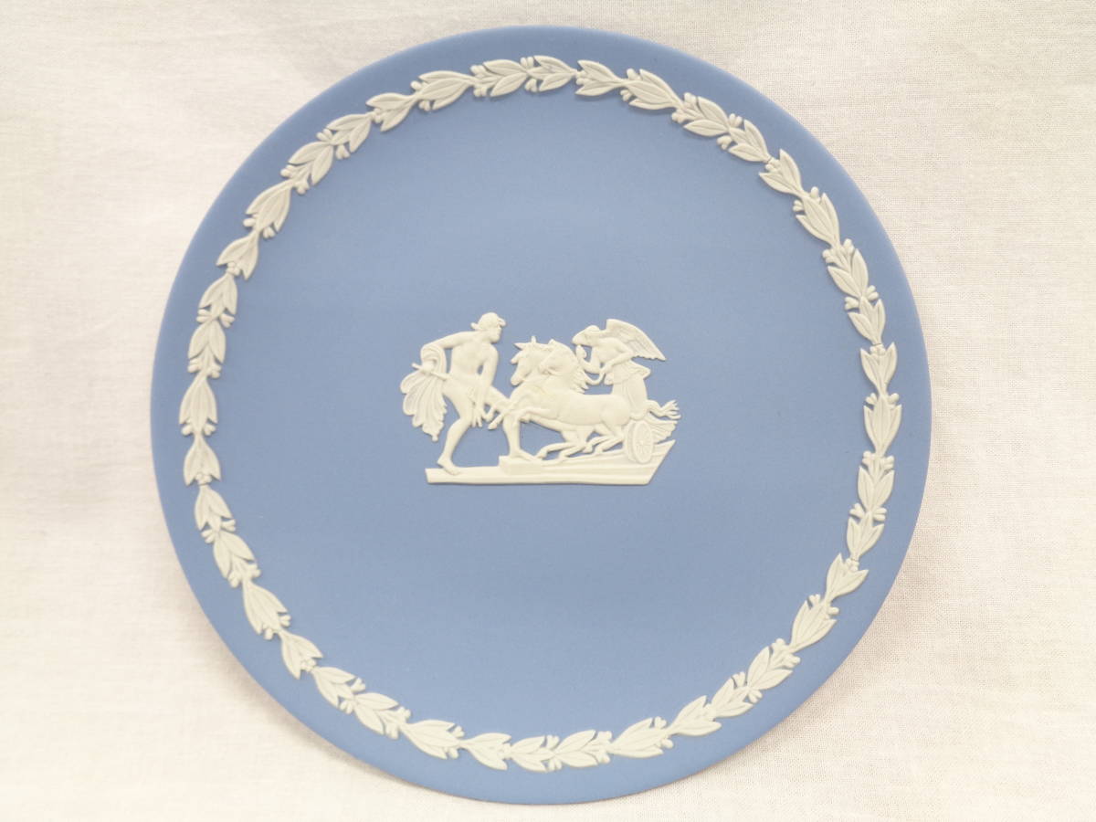 ☆WEDGWOOD ウェッジウッド ジャスパー ペールブルー プレート 6枚