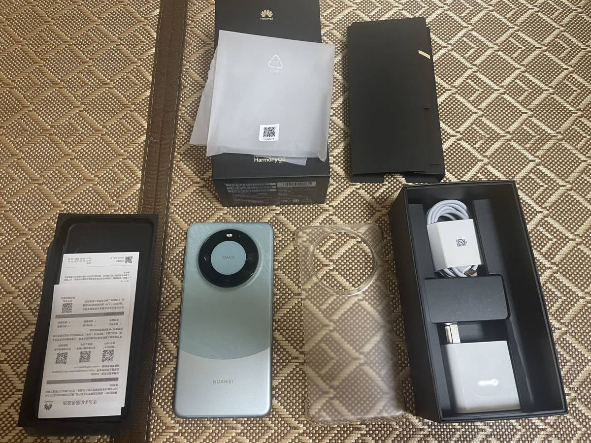 超美品 HUAWEI Mate 60 Pro 12+256GB 中国版 グリーン ALN-AL00 デュアル