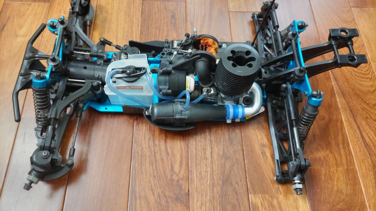 未走行車両☆シャーシのみ☆タミヤ☆ナイトレージ5.2☆エンジンカー☆