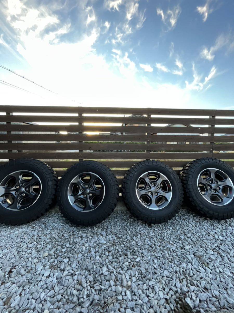 ジープ ラングラー ルビコン グラディエーター JL 純正 ホイールセット