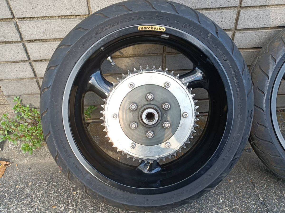 スズキ GSX1100S 刀/カタナ 使用 マルケジーニホイール リア/フロント 