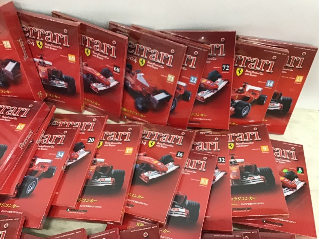 1円〜 同梱不可 ジャンク デアゴスティーニ 2004年 フェラーリF1