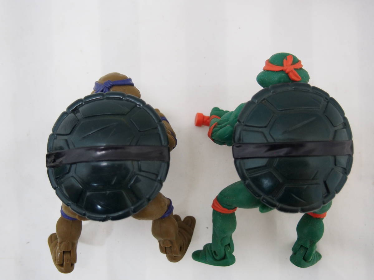 当時物 ミュータントタートルズ フィギュア 1992年 TOYS/4体まとめて