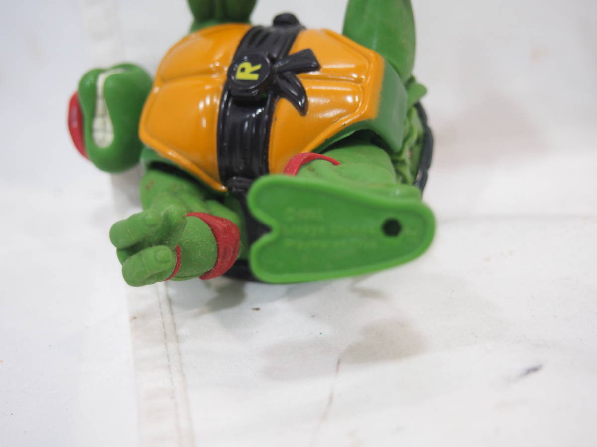 当時物 ミュータントタートルズ フィギュア 1992年 TOYS/4体まとめて