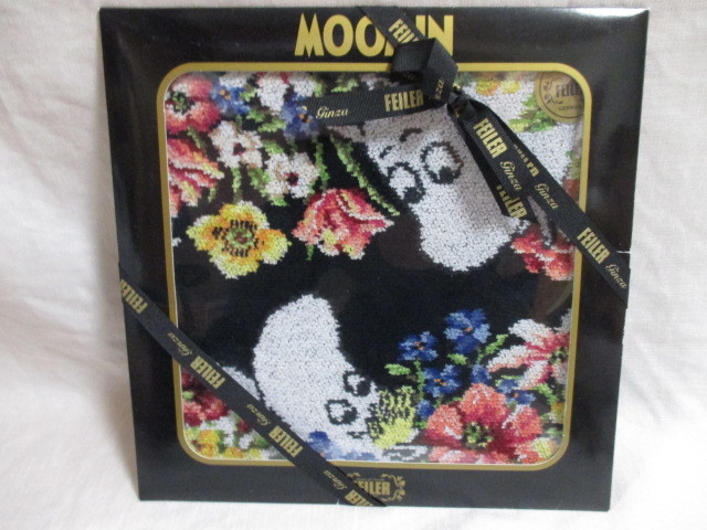 FEILER フェイラー ムーミン タオルハンカチ フェイラーハンカチ/未使用