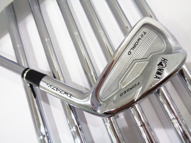 中古品☆ホンマ TW747Vx アイアン☆#5～#10/#11 7本☆Dynamic Gold（