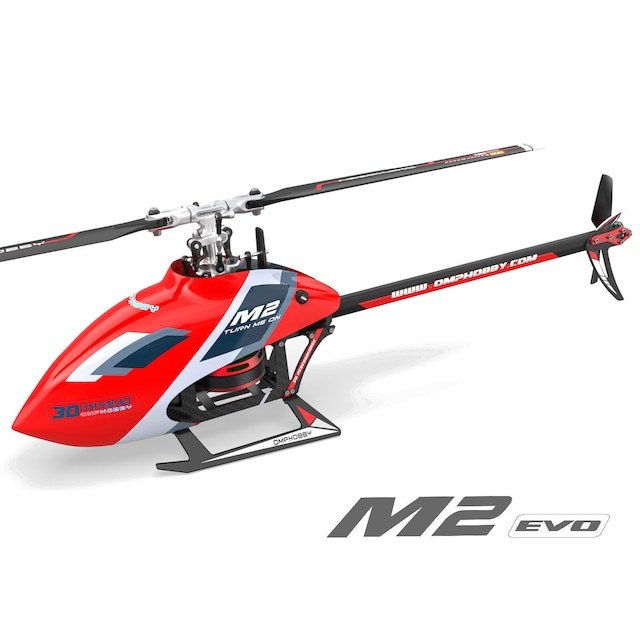 M2 EVO Helicopter OMPHobby RC MK2 - OMP Electric OMPHOBBY