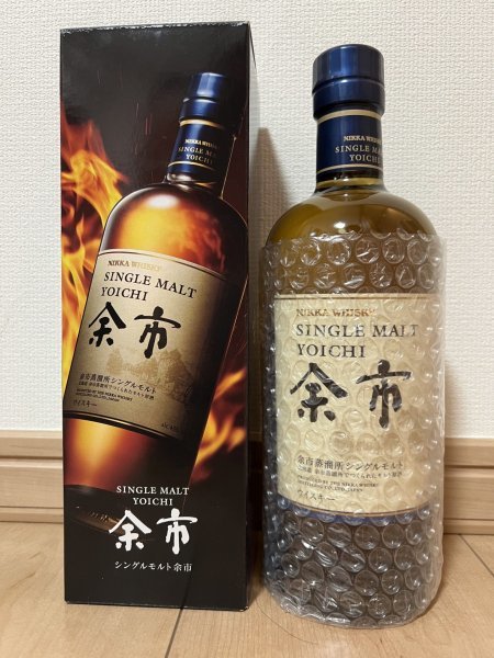 ニッカウヰスキー 余市 シングルモルト ウィスキー 700ml 45％ 未開栓 箱付き #002