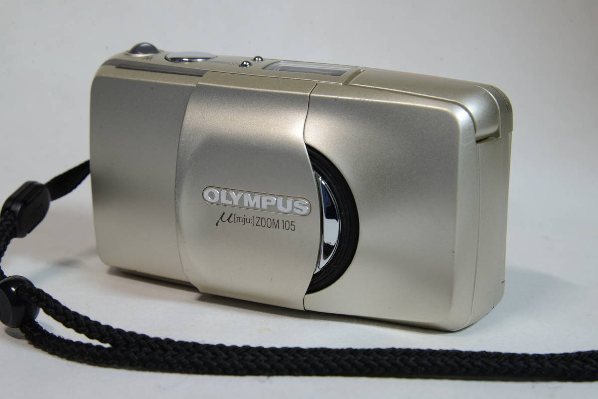 オリンパス○OLYMPUS μ mju: ZOOM 105○ミュー○名機 中古稼働品 実写