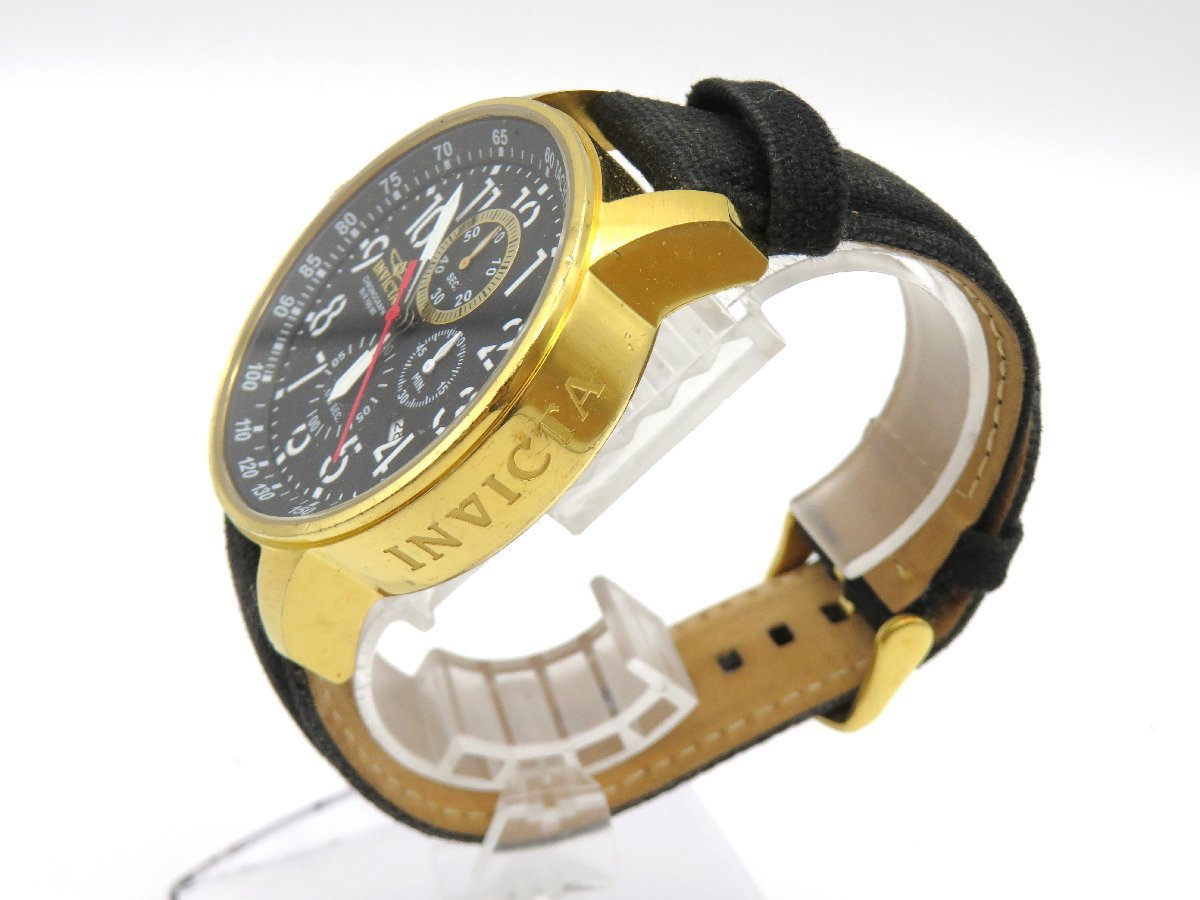 ブラックの中古品 INVICTA -クロノグラフ クロノ メンズ 2026年最新 