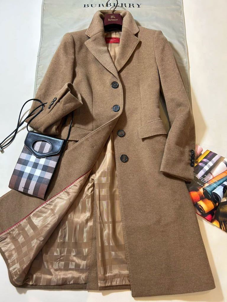 参考価格24万○超美品BURBERRY LONDON☆スペイン製 チェスターコート
