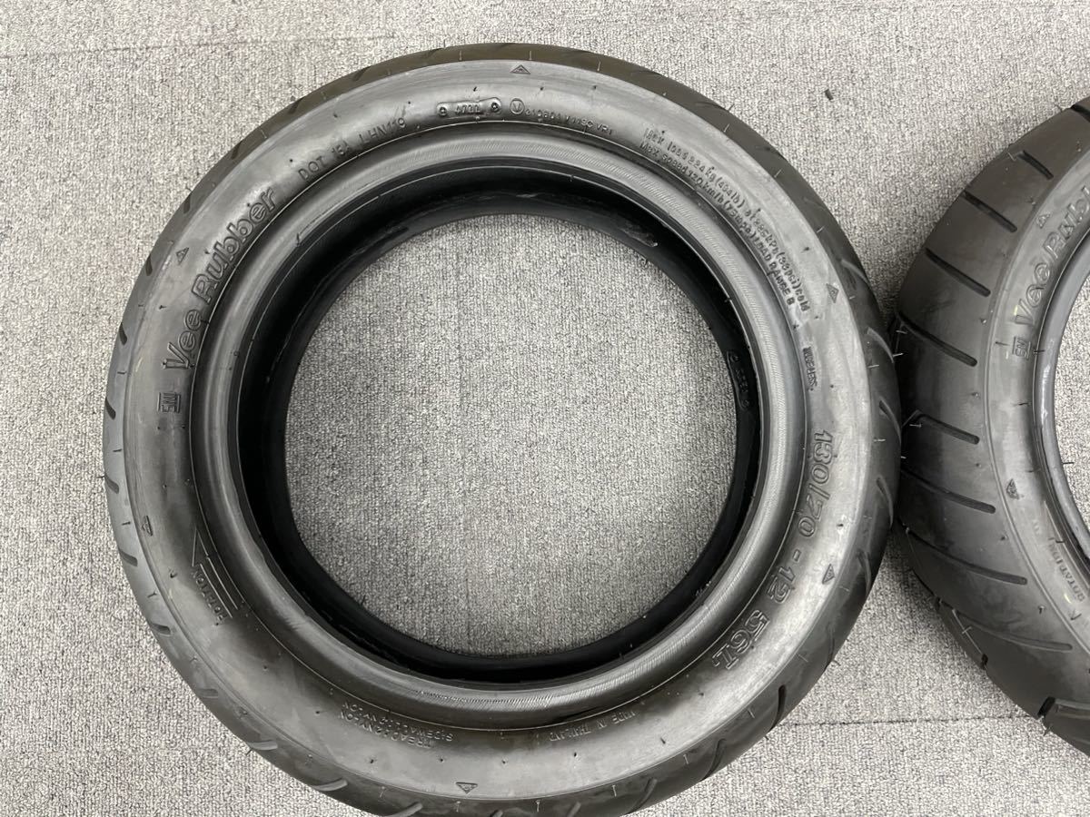 トウキョウ ホンダ HRC GROM 新車外し 前後タイヤ 【公式通販】