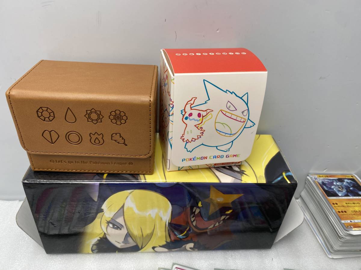 ポケモンカード 引退品 まとめ売り 大量 スリーブ デッキケース付き