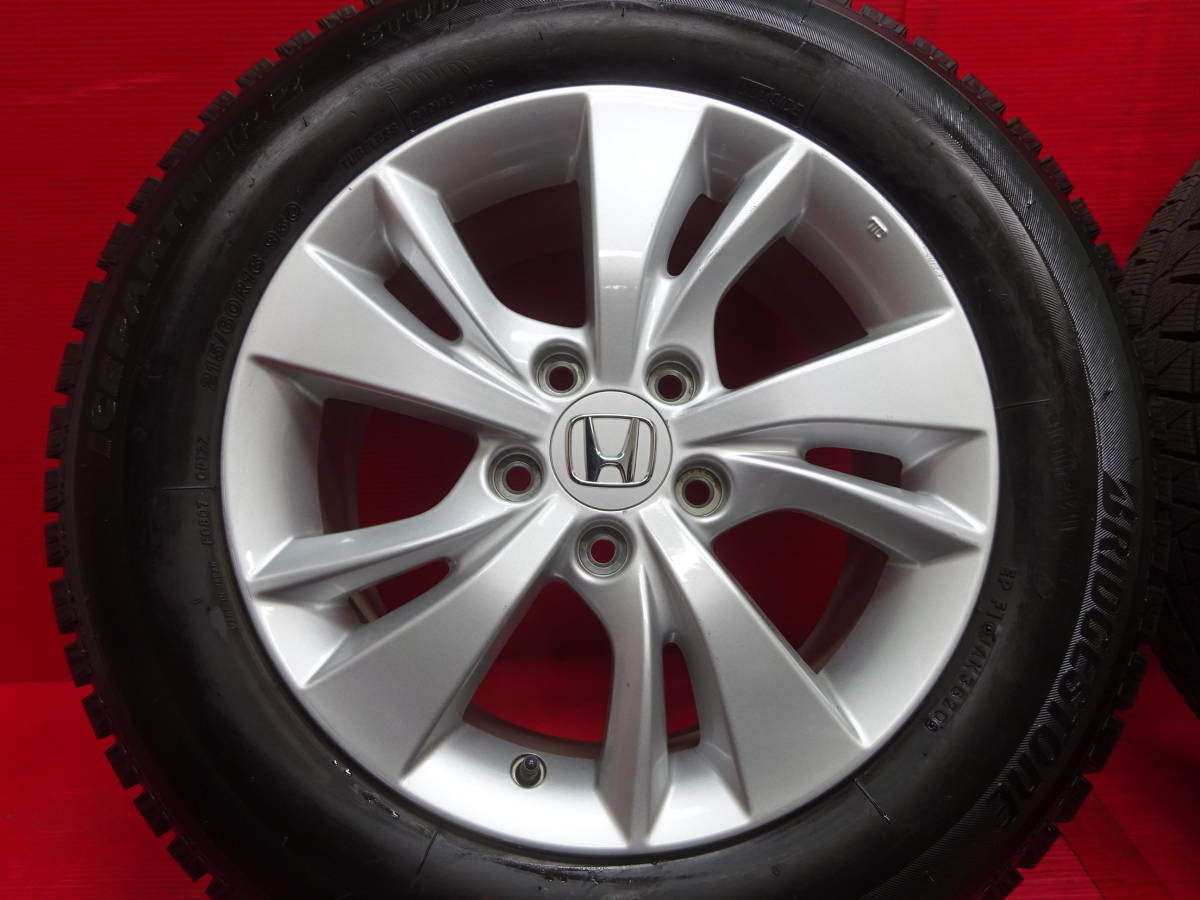 新車外し☆ホンダ RV系 ヴェゼル 純正 ホイール 16インチ 16×7J