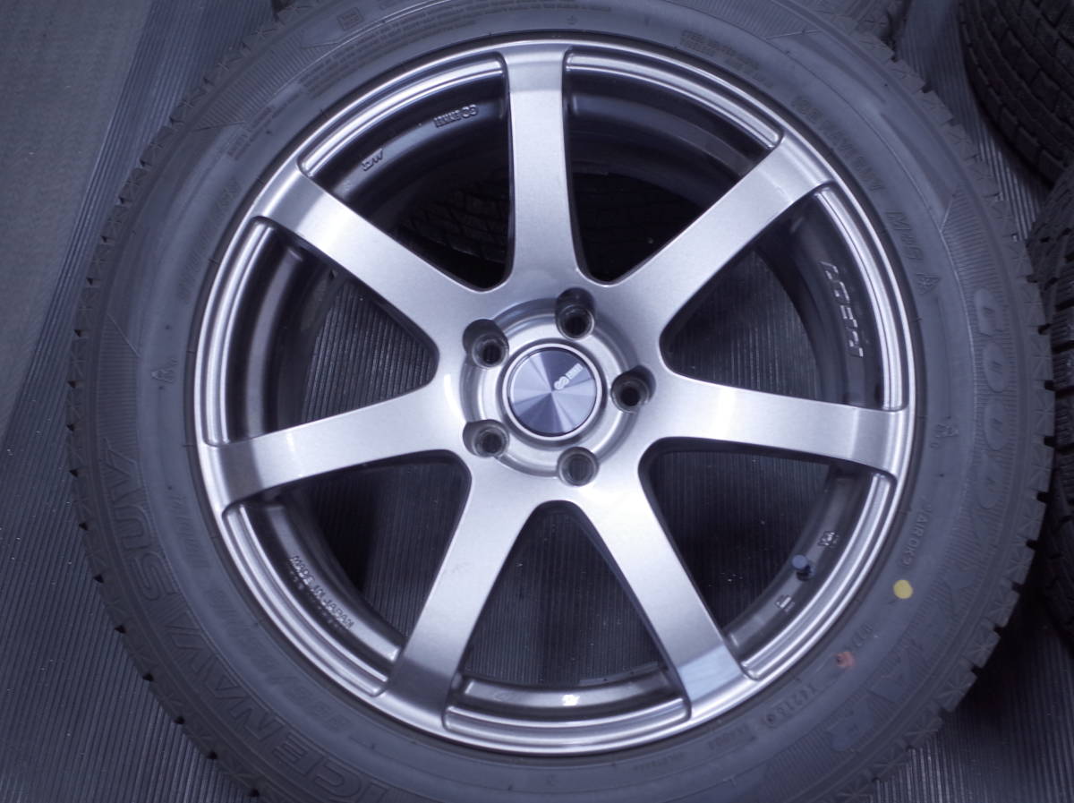 ハリアー ENKEI エンケイ PF07 18×8J インセット35 5H PCD114.3
