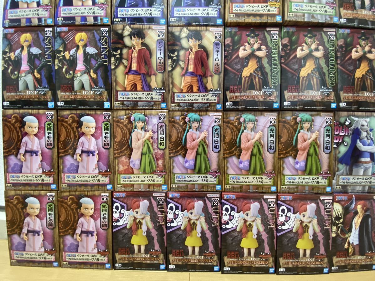 【お買い得！！】　ワンピース　最新フィギュア　まとめ売り　10体 ワンピース大量52体 A フィギュア まとめ売り ONE PIECE DXF ルフィ