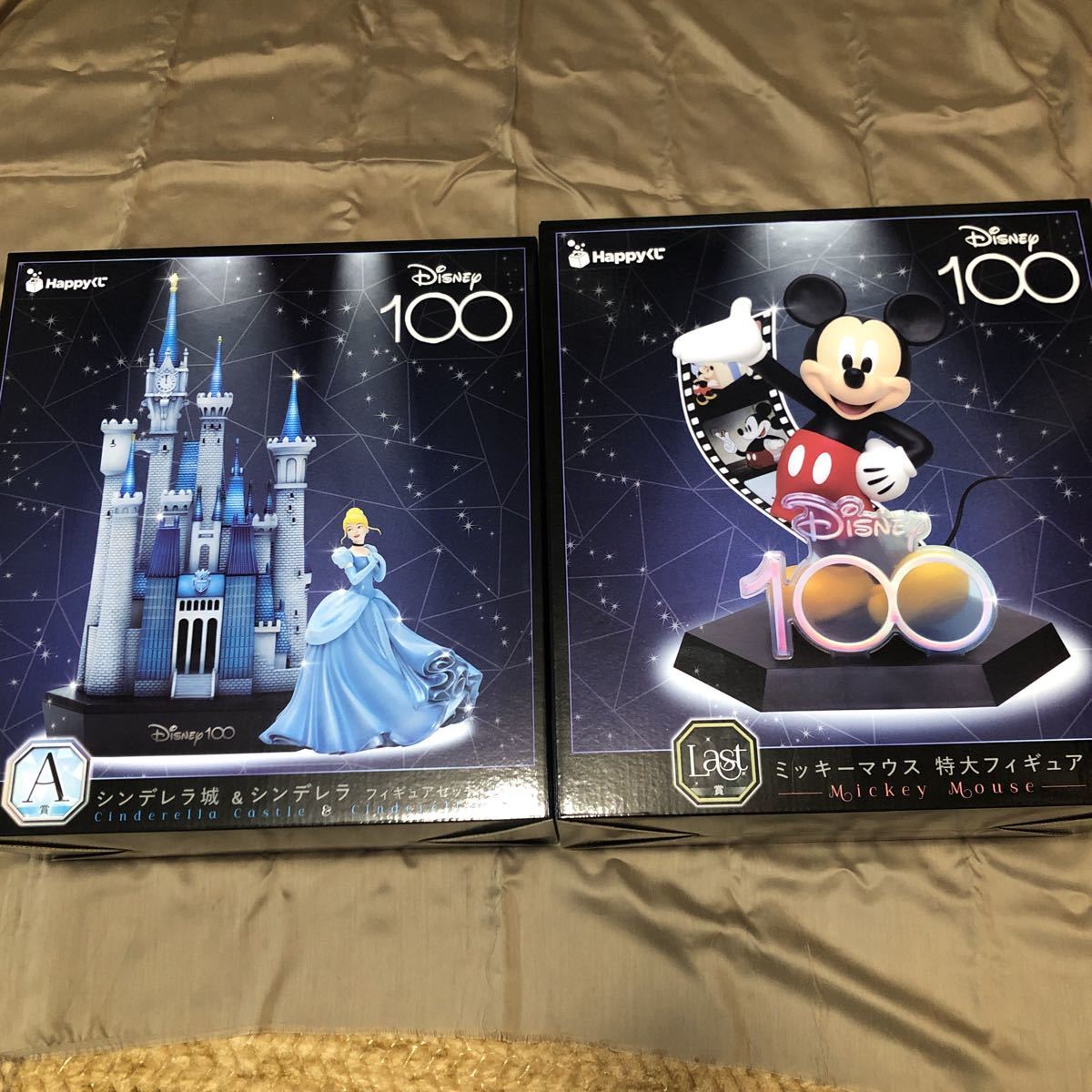 【新品】 Happyくじ DISNEY１００ ディズニー A賞 シンデレラ城＆シンデレラ フィギュアセット Last賞 ミッキーマウス フィギュア(ディズニー)｜売買されたオークション情報、yahooの商品情報をアーカイブ その他